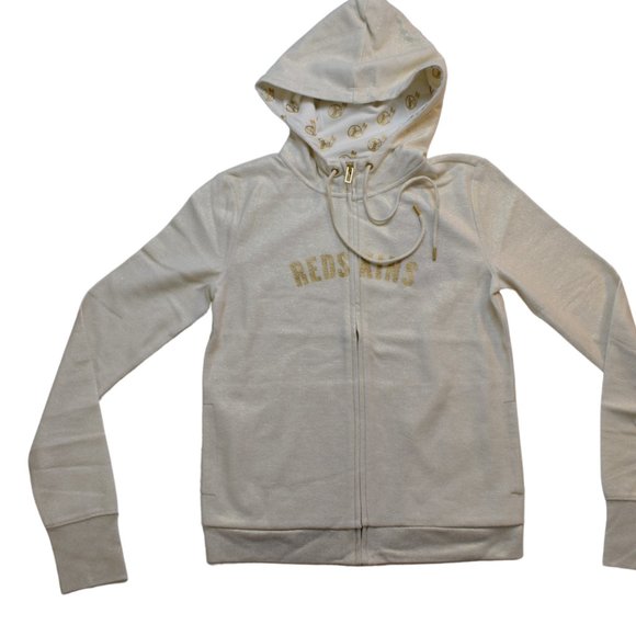 All Sport Couture Womens NFL Washington Redskins Play Action Hoodie New - Picture 4 of 9